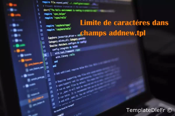 Limite de caractéres dans champs addnew.tpl